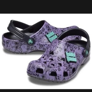 Disney Haunted Mansion Purple Wallpaper Crocs